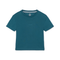 Volcom Womens Volcomstone Tight T-Shirt - Crop Emerald Green - Emg - Streetart.fr